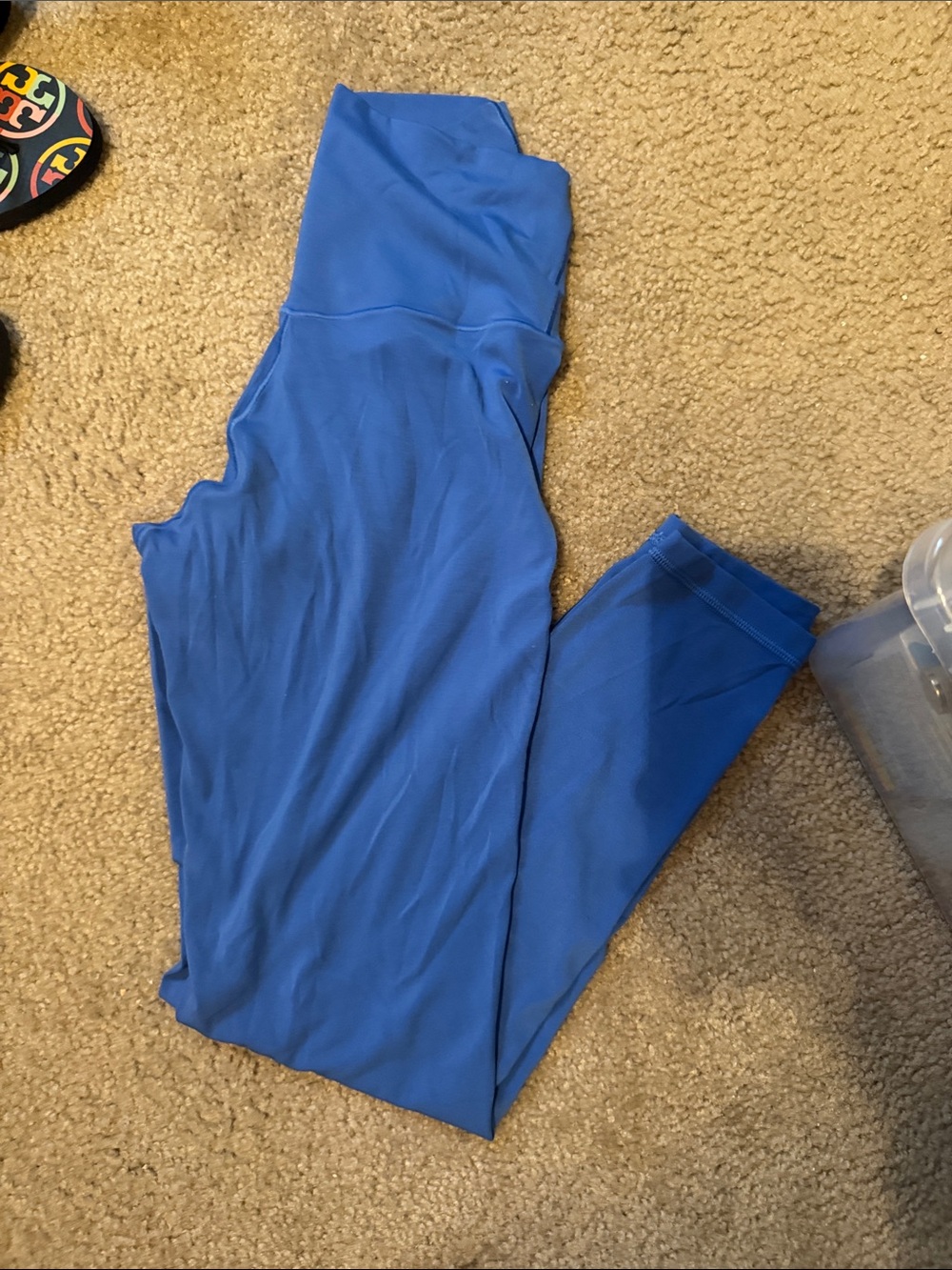 aerie Blue High-Waist Leggings